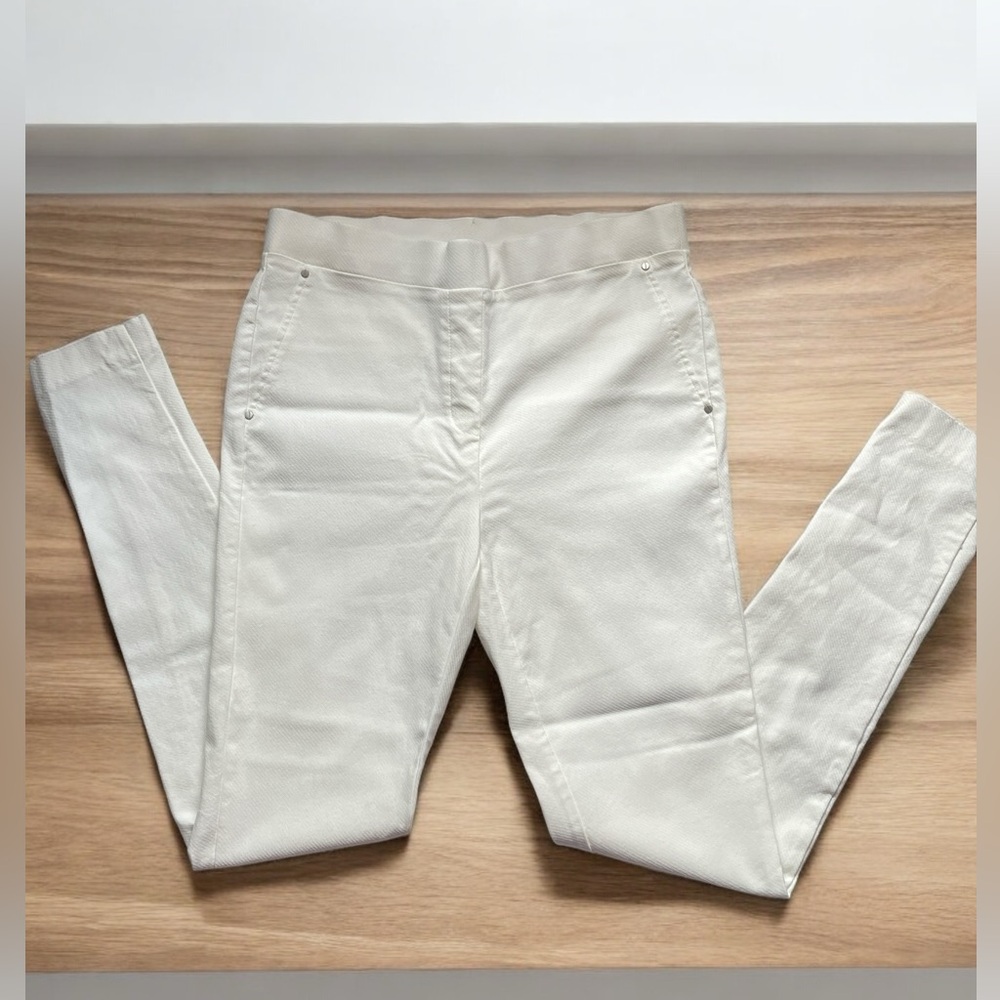 Jones New York White Stretch Skinny Pants Size Small